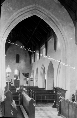 NAVE & N.AISLE ARCADE FROM ALTAR